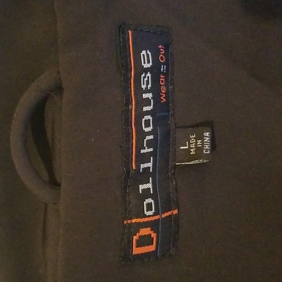 Brown Zip Up Jacket ~ Dollhouse - Picture 7 of 7